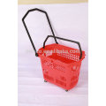 Hot Sale Supermarket Plastic Shopping Basket